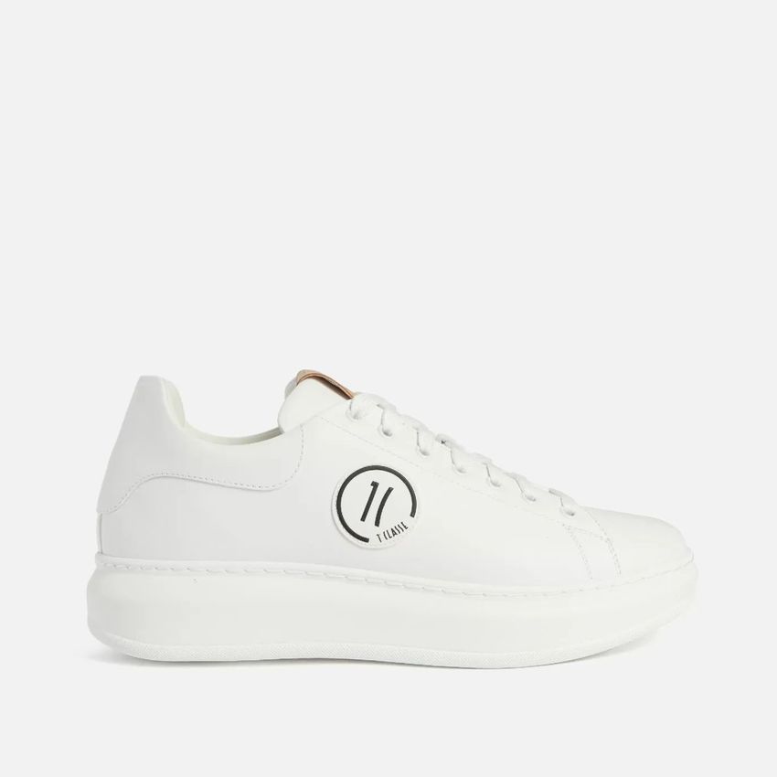 Alviero Martini U078 sneakers bianca con logo laterale