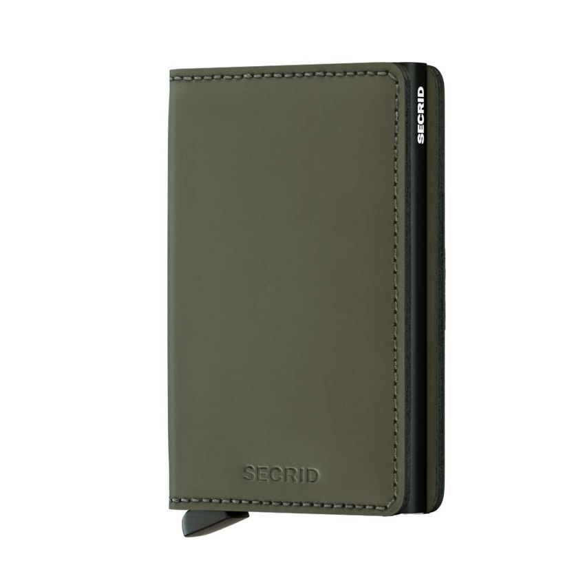 Secrid Slimwallet Matte green/black