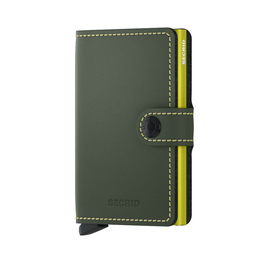 Secrid Miniwallet Matte Green&Lime