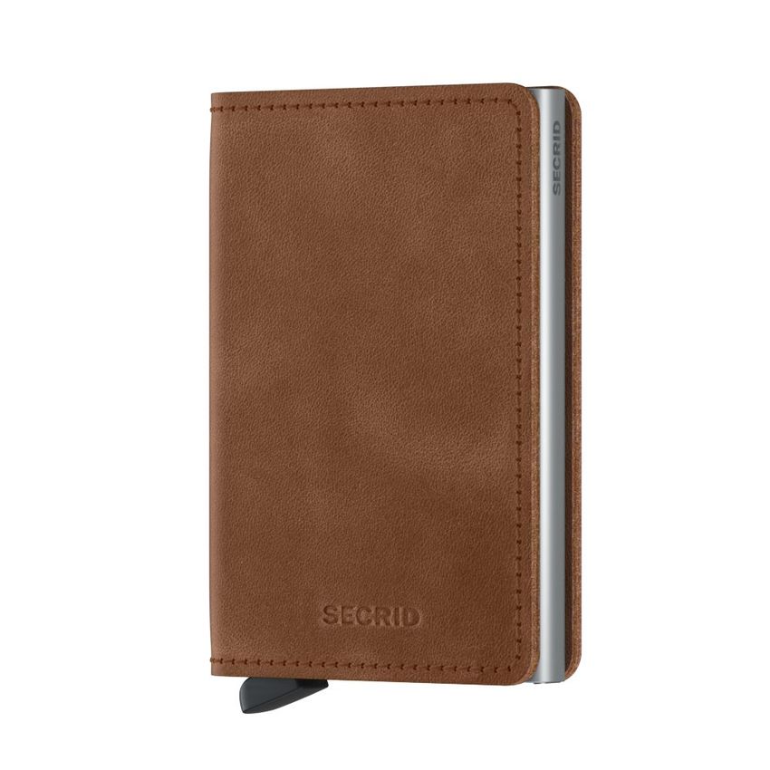 Secrid Slimwallet Vintage Cognac/Silver